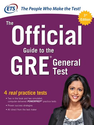 cover image of The Official Guide to the GRE General Test